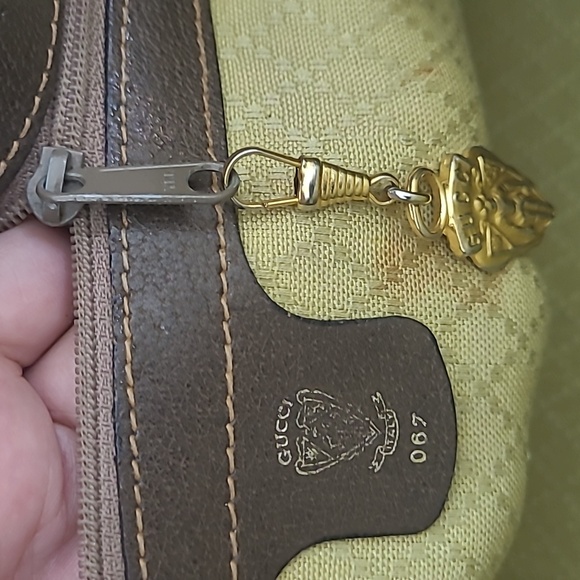 VERY RARE~GUCCI~OPHIDIA~SHERRY LINE~LIMITED EDITION/ TURN/KEY LOCK/TOTE/HANDBAG - Picture 3 of 14